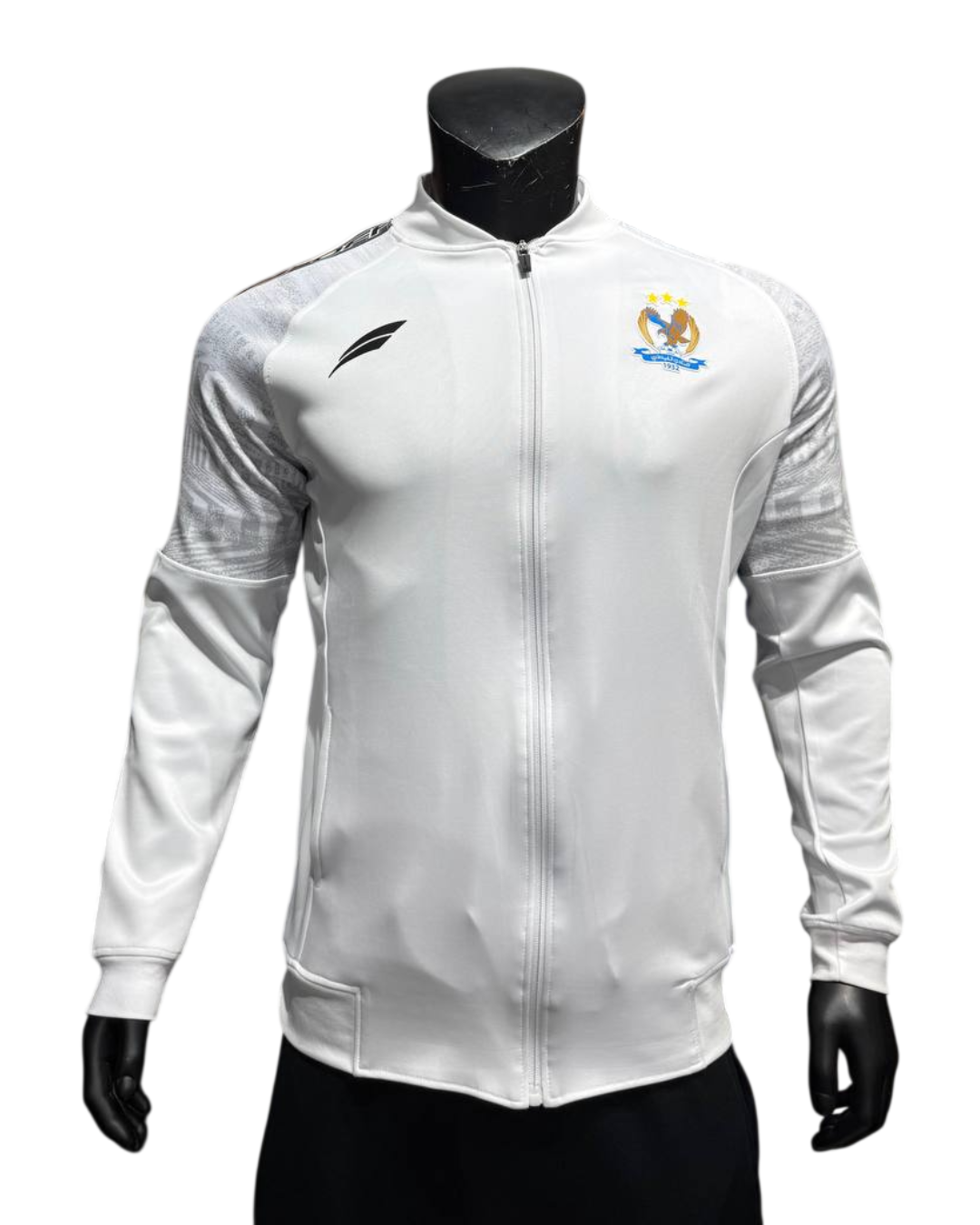 White Sweatshirt with Al-Faisaly Club Logo