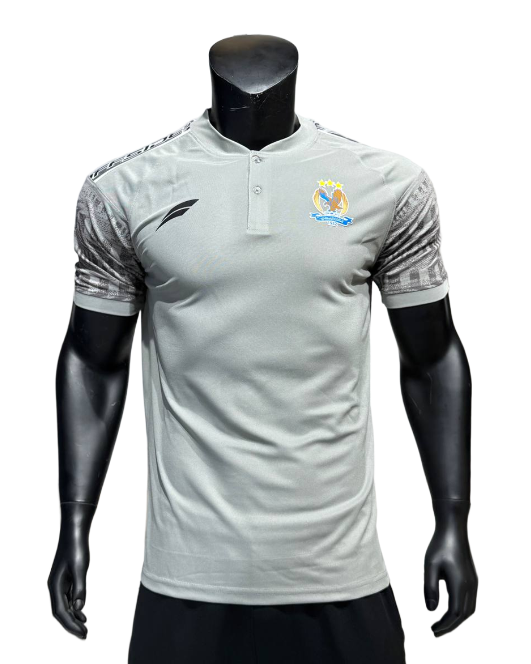 Al-Faisaly Silver Polo Shirt