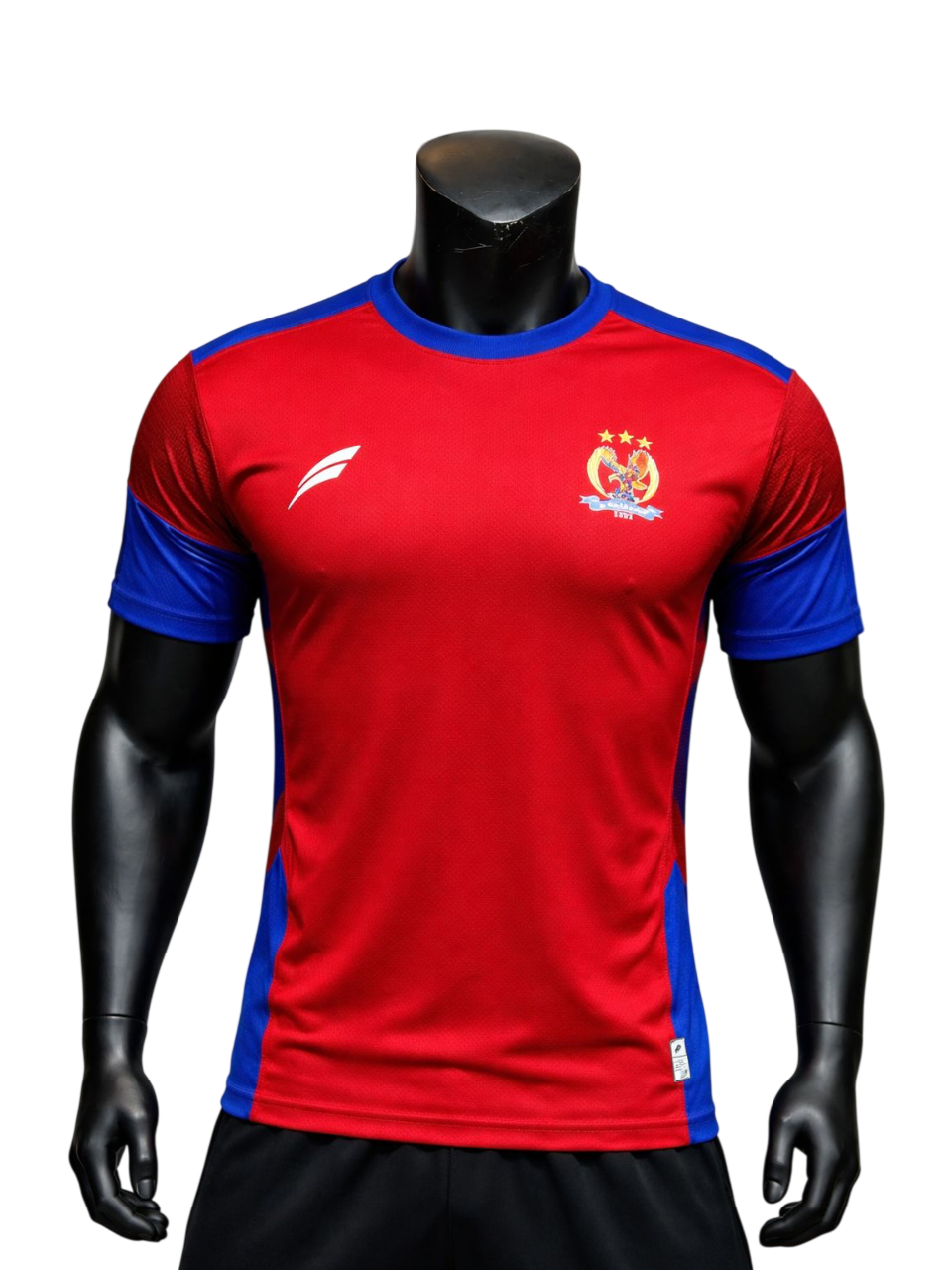 Al-Faisaly Red &amp; Dark Blue Training Shirt